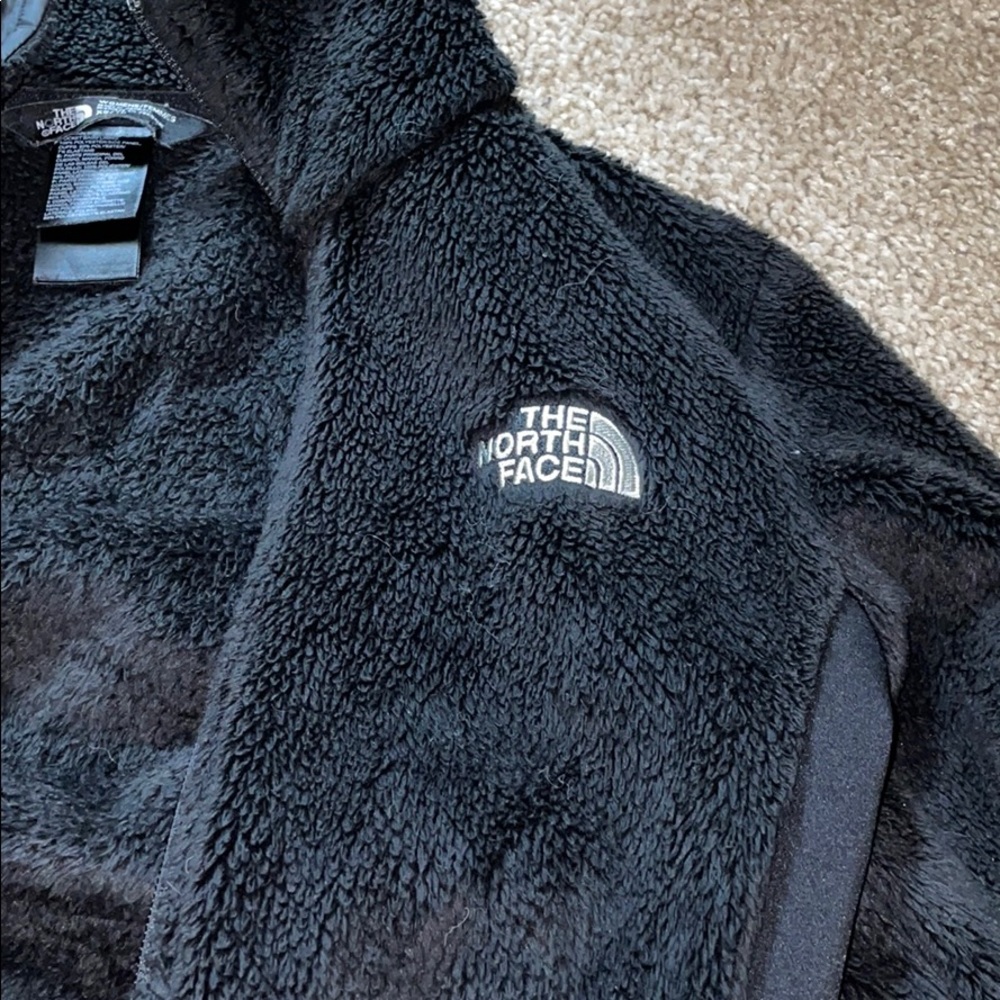 fuzzy northface jacket - Picture 2 of 3